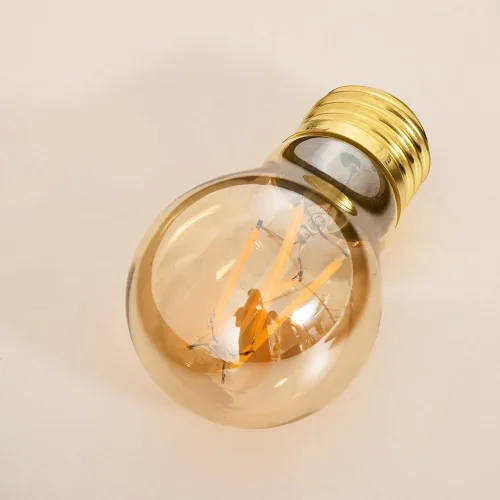 Vista 8 de Leools Bombilla LED ámbar E26 regulable de 6 W igual a 60 W, bombilla LED Edison vintage AC120V 2700K A15 bombilla LED para ventilador de techo