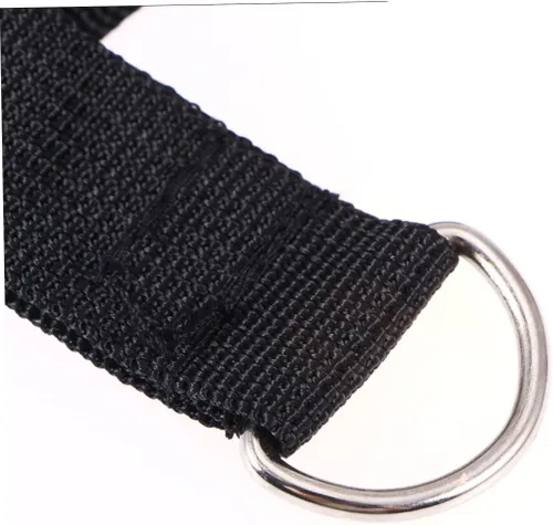Vista 3 de Happyyami Par de accesorios deportivos de agarre de mano ajustable, asas de ejercicio, mango de cuerda, mango de banda de gimnasio, polea, banda