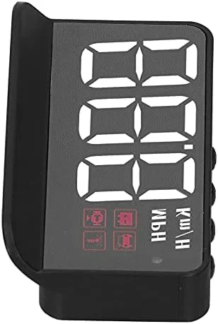 Vista 9 de Coche, HUD Proyector Multifunción Medidor de Alarma de Alarma de Fatiga Conducción Recordatorio