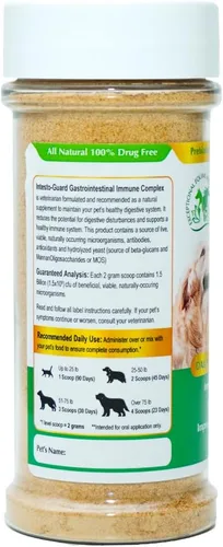 Vista 2 de Probióticos en polvo para perros y gatos El apoyo inmunológico digestivo intestinal apoya la nutrición de la flora intestinal Inmunidad 90G Botella