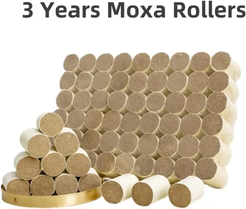 Vista 2 de Moxibustion - Juego de 54 rollos de moxa de jade