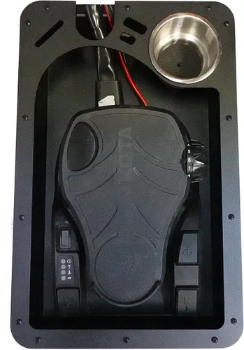 Vista 2 de Baldwin Iron Works - Bandeja de motor de arrastre empotrada - Perforada para taladrar para motores de arrastre Ultrex