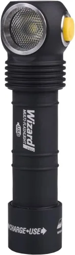 Vista 6 de Armytek Wizard Pro v3 XHP50 (cálido) - Linterna frontal recargable con imán USB, 2150 lúmenes