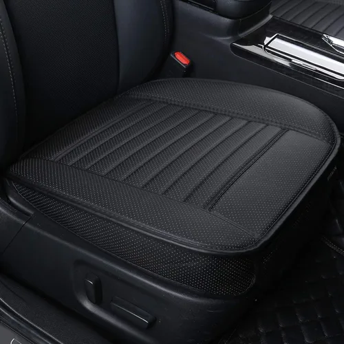 Vista 9 de (1 PIEZA Funda Inferior de Asiento de Coche de Cuero PU y Lino Cosido Funda de Asiento de Coche Interior Automotriz Protector de Asiento Delantero