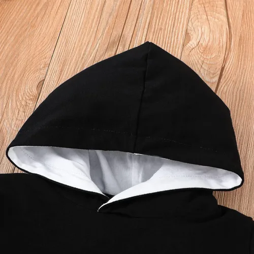 Vista 4 de Adokioths Conjunto de sudadera de manga larga con capucha y pantalones deportivos para otoño e invierno