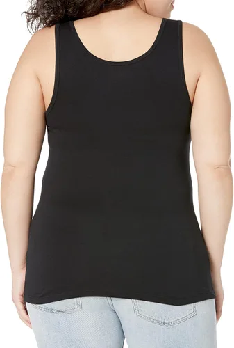 Vista 3 de Tienda Essentials - Camiseta de tirantes ajustada para mujer paquete de 2