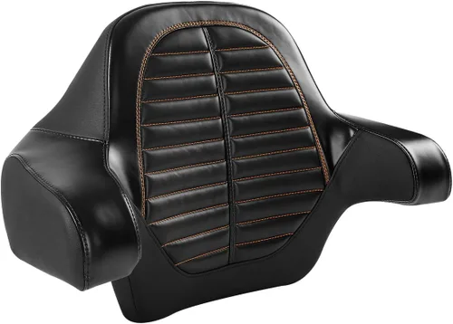 Vista 3 de Almohadilla de respaldo envolvente King Chopped Trunk Fit para Harley 2014-2023 Road King Street Glide