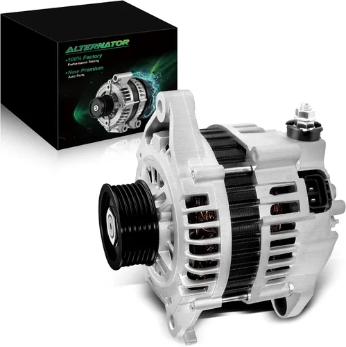 Vista 42 de Alternador de 4.0L para: Ford Explorer 2002 2003 2004, Explorer Sport Trac 2001-2004 para: Mercury Mountaineer 2001-2004, polea de 6 ranuras de 12V