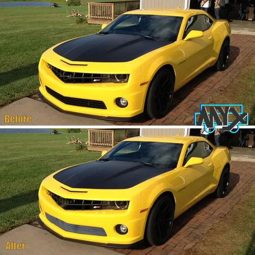 Vista 7 de Se adapta a 2010-2013 Chevy Camaro SS V8 parachoques delantero inferior aluminio cromo Billet rejilla inserción 2011 2012
