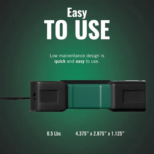 Vista 5 de Battery Tender Inversor de corriente de 120 vatios, inversor de coche de 12 voltios CC a 115 voltios de CA con adaptador de coche USB dual de 5