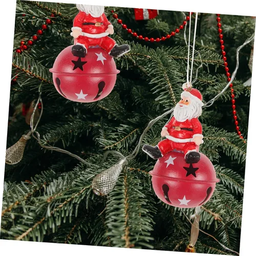 Vista 8 de BESTOYARD Decoración Campana Colgantes Colgantes Campana de Navidad Colgantes Campana de Navidad Colgante de Navidad Colgantes Festivales de Navidad