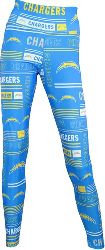 Vista 25 de Zubaz NFL Mallas para mujer de longitud completa de cintura alta básica 1.0