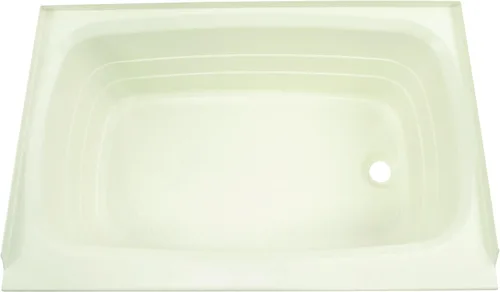 Vista 2 de Lippert P2436RHSPK - Bañera de pergamino de repuesto de 24 x 36 pulgadas con drenaje derecho, acrílico ABS resistente a los arañazos para caravanas