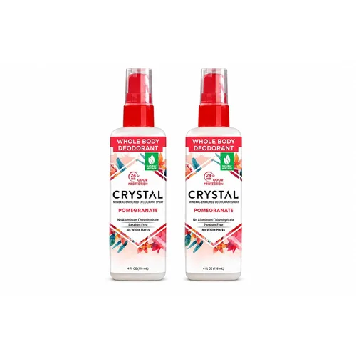 Vista 8 de Crystal Mineral desodorante en aerosol, 8 onzas, paquete de 2, manzanilla + té verde