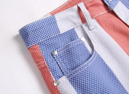 Vista 148 de Enrica Pantalones vaqueros estampados casuales para hombre