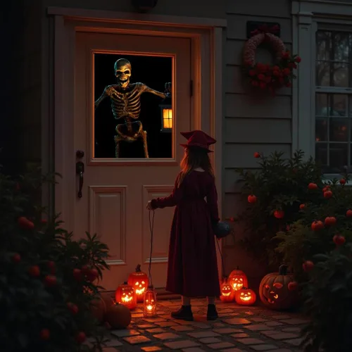Vista 2 de AtmosFX® Spooky Halloween Hollusion Vol 1 Decoración digital en USB Incluye 8 efectos de video Atmosfx para Hallloween