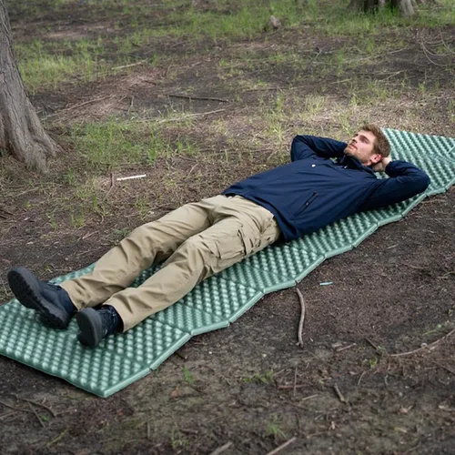 Vista 6 de Camping and Backpacking Foam Sleeping Pad