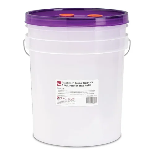 Vista 13 de Practicon 7078723 Gleco Trap HV Kit, 5 gal