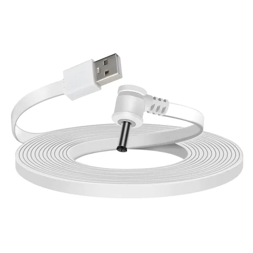Vista 8 de Cable de carga de alimentación compatible con la batería de la cámara Stick Up y la batería de la cámara Spotlight, cable de carga de 10 pies