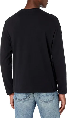 Vista 2 de Tienda Essentials Camiseta de manga larga de ajuste regular para hombre