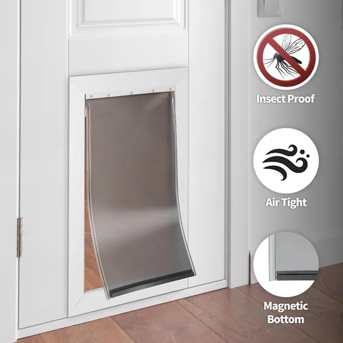 Vista 7 de AMZOO PAC11-11039 - Solapa grande de repuesto para puerta de perro, compatible con PetSafe, mide 16 7/8 x 10 1/8 pulgadas