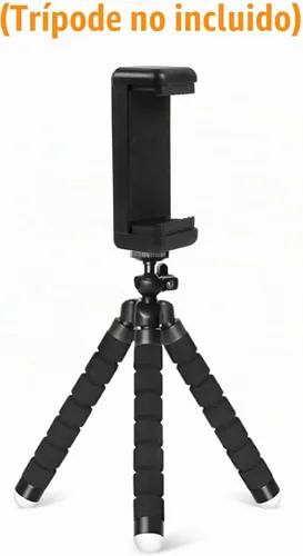 Vista 5 de Adaptador universal de montaje en trípode para teléfono celular, cabezal de conector de clip para teléfono utilizado para monopod selfie stick viaje