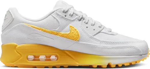 Vista 2 de Nike Zapatillas Mujer Air Max 90 SE, BlancoCitron Pulse-Alabastro, Talla 9.5, BlancoCitron Pulse-alabastro