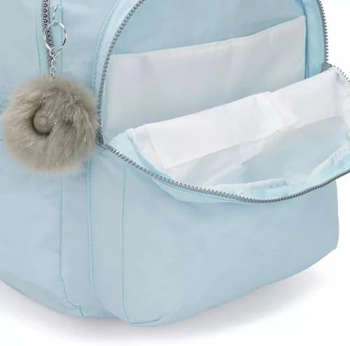 Vista 6 de Kipling Seoul Go - Mochila extra grande, Azul (Bridal Blue), Mediana