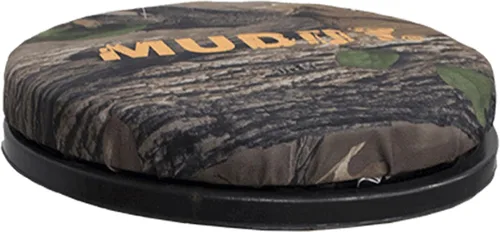 Vista 4 de Muddy Asiento giratorio de 360 grados con cubeta de 5 galones, camuflaje duradero, ligero, portátil, cómodo durante todo el día, para caza, cojín