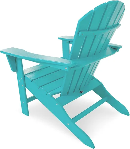 Vista 5 de POLYWOOD South Beach Adirondack, sillón ideal para la playa., Turquoise Aruba