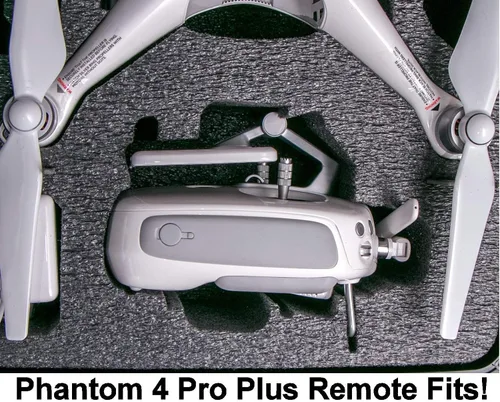 Vista 3 de Case Club Funda compacta impermeable precortada para drone - Compatible con DJI Phantom 4 (Gen 2)