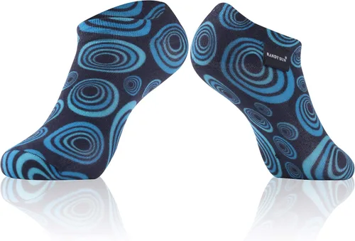 Vista 14 de RANDY SUN Waterproof Socks, Unisex Cycling/Hunting/Fishing/Running Ankle Socks 1&2 Pair 1 par de calcetines negros y grises.