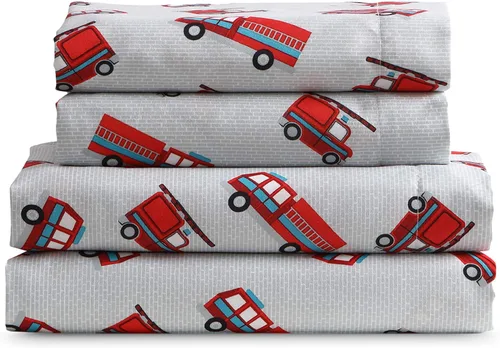 Vista 18 de Kute Kids - Juego de sábanas supersuave, fabricado con diseños y personajes especiales, incluye funda(s) para almohada; en tamaño Twin, Full y Queen