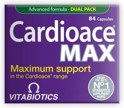 Vista 6 de Vitabiotics Cardioace Max. 84 cápsulas.