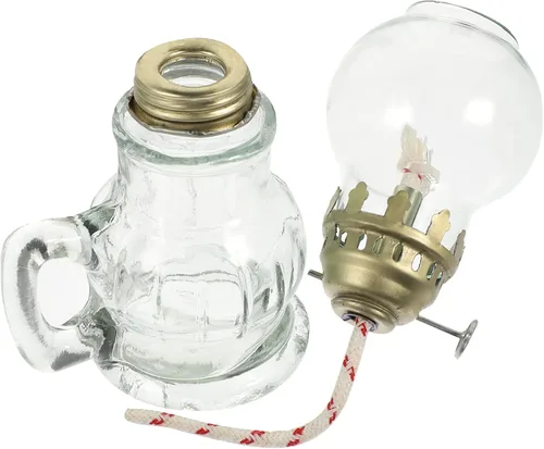 Vista 9 de Lámpara de queroseno para interiores, lámpara de aceite de queroseno, luz de aceite única, lámpara de aceite retro, lámpara de aceite de queroseno