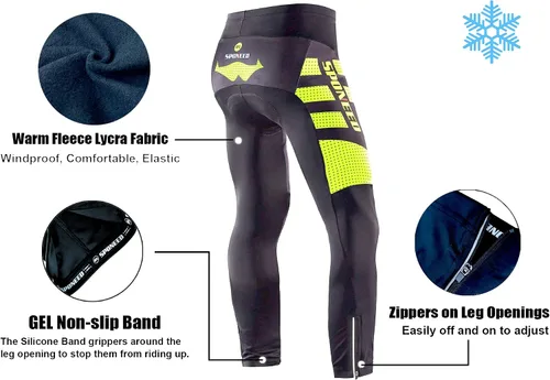 Vista 7 de sponeed Camiseta de ciclismo para hombre manga completa ropa de equitación pantalones