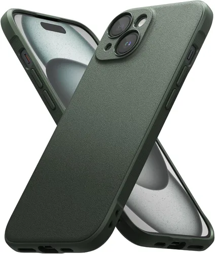Vista 19 de Ringke Onyx - Funda para iPhone 15 Case, [Se Siente Bien en la Mano] resistente al aceite y a la suciedad, cubiertas individuales para lentes