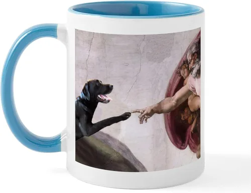 Vista 18 de CafePress Black Lab Mug Taza de café de cerámica de 11 oz (11.0 fl oz)
