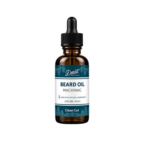 Vista 21 de Detroit Grooming Co. Aceite para barba 313 Fórmula natural, 1 oz