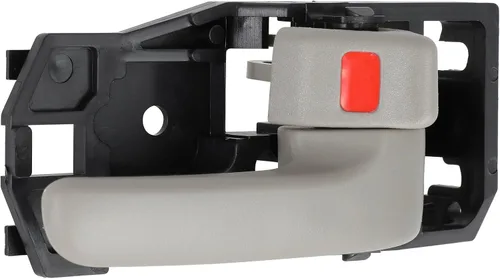 Vista 7 de SCITOO Manija de puerta interior para lado del pasajero compatible con Toyota 2000-2006 para Tundra Beige parte delantera derecha