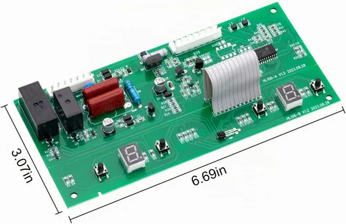 Vista 2 de WPW10503278 Tablero de control electrónico para refrigerador (Jazz), compatible con Whirlpool, Maytag, KitchenAid, Kenmore, Amana, I-kea, Inglis