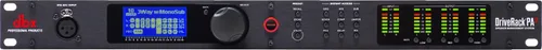 Vista 2 de dbx DriveRack PA2 2x6 PA Sistema completo de gestión de altavoces profesionales, montaje en rack con control Android e iOS. Negro