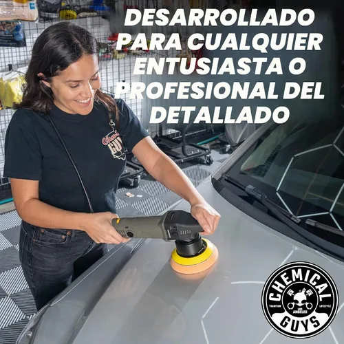 Vista 3 de Chemical Guys BUF503 TORQX Random Orbital Polisher (Safe for Cars, Trucks, SUVs, & More) 700W, Orbit 8mm, 4.7 lb Lightweight Car Polisher for safe