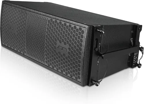 Vista 5 de Sound Town Mode Audio Series - Par de altavoces de matriz de 2 x 8 líneas, con controladores de neodimio italianos, madera contrachapada, rango
