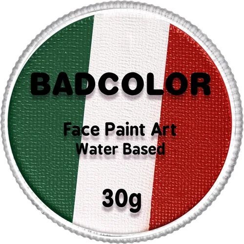 Vista 23 de Pintura facial negra (1.06 onzas), kit de pintura facial activada por agua para niños y adultos, paleta de pintura facial de maquillaje SFX