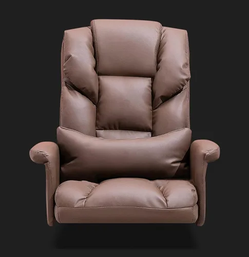 Vista 5 de Big and Tall Bonded Leatherreclining Office Chair Task Chair,400Lbs Computer Ergonomic Desk Chair High Back All Day Comfort Ergonomic Lumbar Support