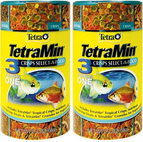 Vista 9 de Tetra Min Crisps Select-A-Food 77037 - Alimento para pescado, paquete variado de 2.4 onzas