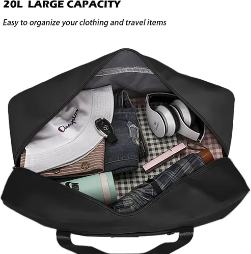 Vista 3 de IMCUZUR Bolsa de viaje para Spirit Airlines, bolsa de artículos personales de 18 x 14 x 8 pulgadas, Frontier Airlines bolsa de equipaje de mano