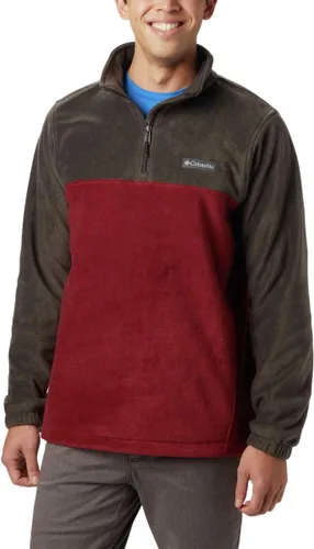 Vista 12 de Columbia Steens Mountain - Chaqueta de forro polar con cremallera media para hombre Negro