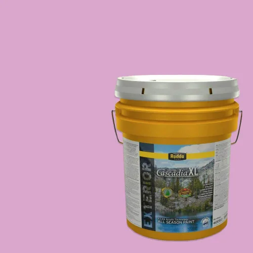 Vista 86 de Rodda Paint CASCADIA XL - Pintura satinada exterior e imprimación en uno, cuarto de galón, banderín para bebé